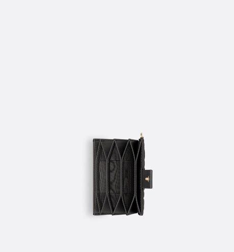 dior lambskin card holder|Lady Dior Jasmine Card Holder Black Cannage Lambskin .